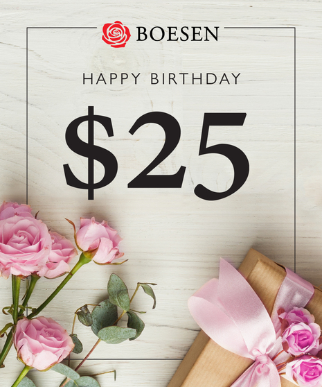 $25 Birthday Gift Card