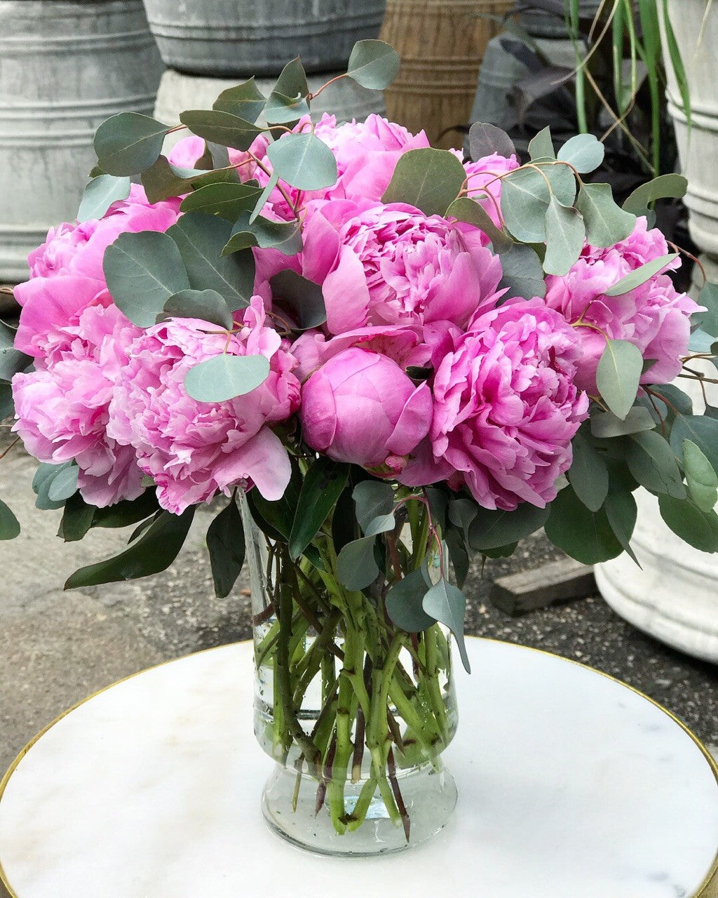 Pink Peony Arrangement